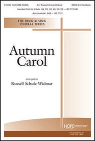 Autumn Carol SATB choral sheet music cover Thumbnail
